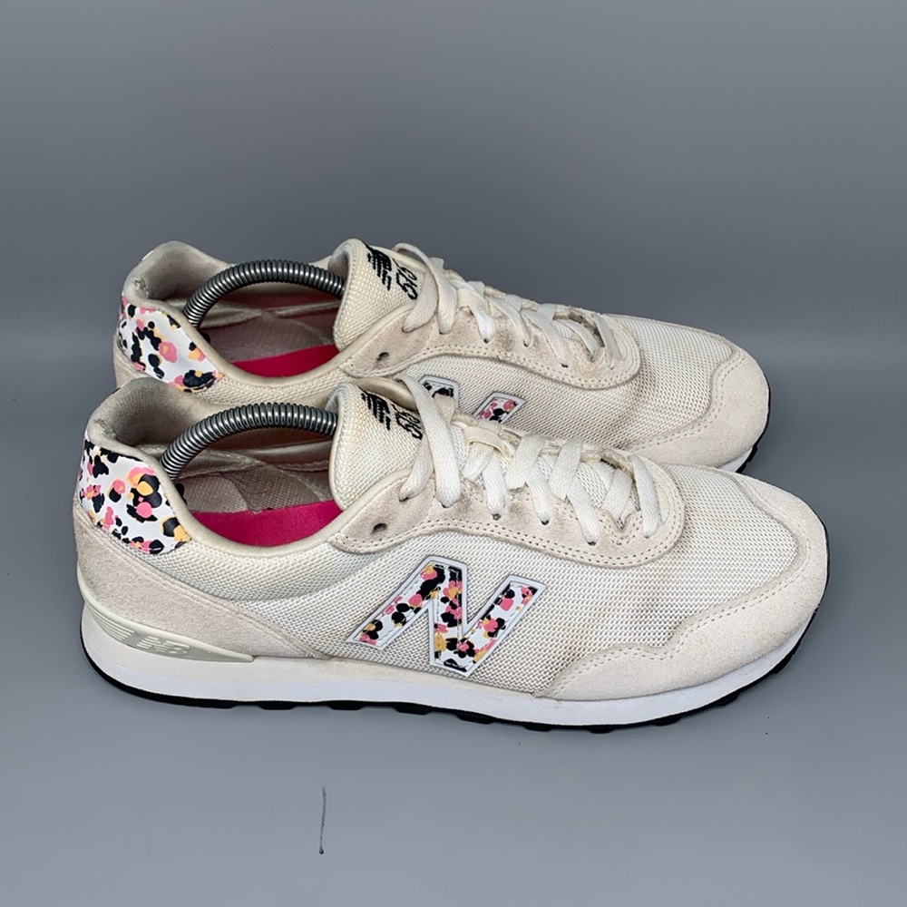 New Balance 515 Cream Running Shoes WL515AB3 Women's Sz‎ 11